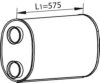 SCANI 488575 Middle-/End Silencer